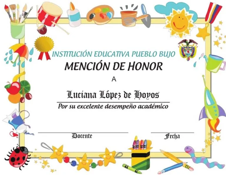 Luciana Mencion Honor | PDF