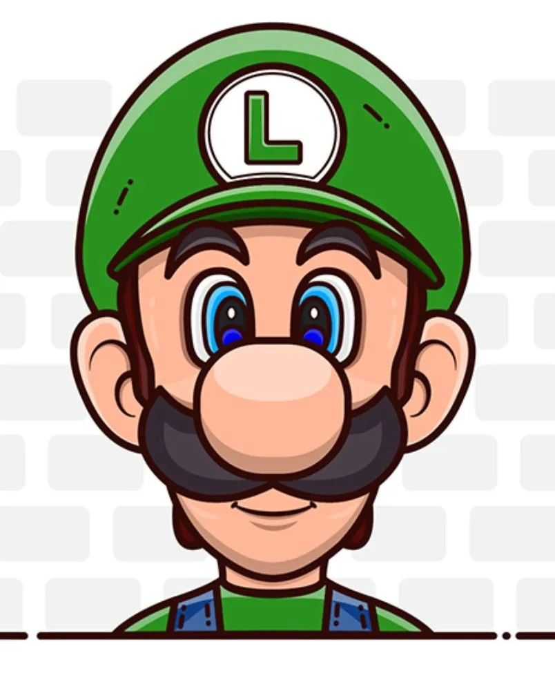 Luigi, Super Mario World | Luigi bros, Dibujos de mario, Mario bros para  colorear