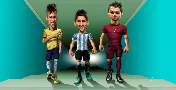 Luis Gaspardo on Twitter: "#Neymar #Messi #Cristiano # mundial de ...