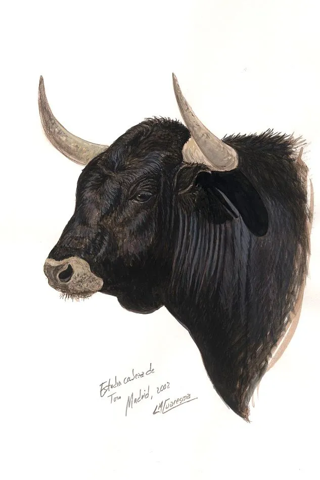 Luis M. Cuaresma - Pintura de la Naturaleza: TOROS Y CABALLOS - I Luis M. Cuaresma - Pintura de la Naturaleza: TOROS Y CABALLOS - I