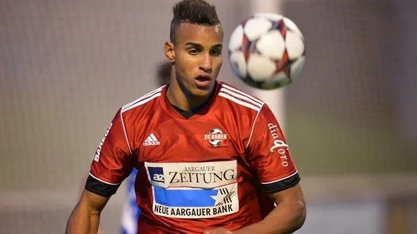 Luiyi Lugo anota en la Victoria de su equipo FC Baden en Suiza ...