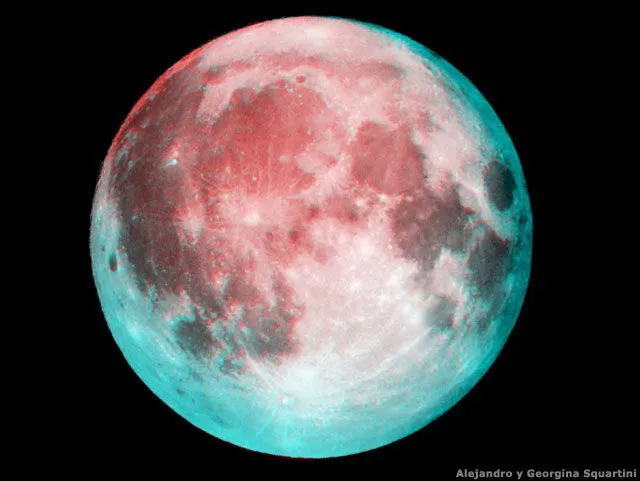 La Luna 3D | Georgina y Alejandro Squartini | Sur Astronómico