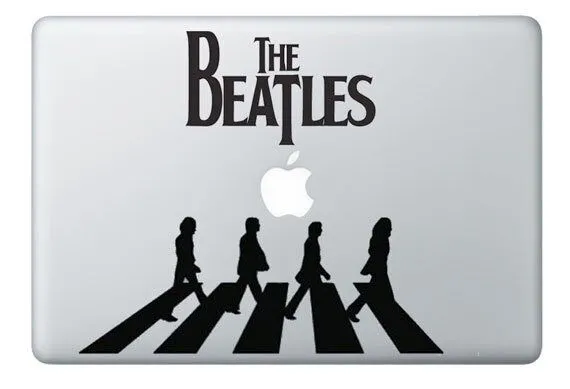 Mac Decal The Beatles Apple Macbook Vinyl Decal by discountdecal