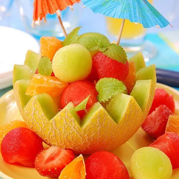 Macedonia de frutas tropicales. Recetas para niños | Recipe ...