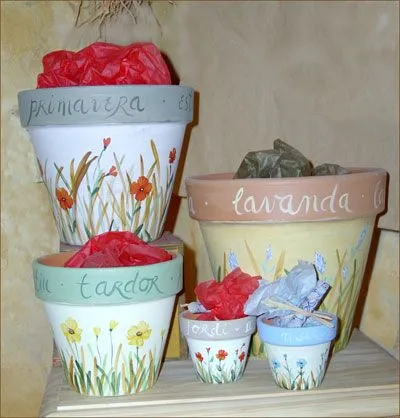 Decorar macetas Decorar macetas