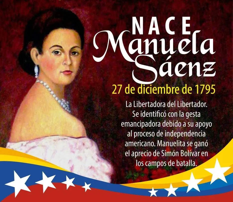 Maduro recuerda a Manuela Sáenz, la combatiente que luchó por la  Independencia Suramericana - Yvke Mundial | De La Mano Con El Pueblo