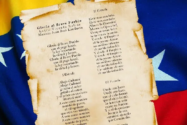 Himno nacional de venezuela completo - Imagui