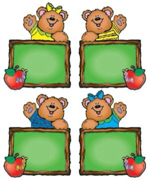 Distintivos para niños de preescolar - Imagui