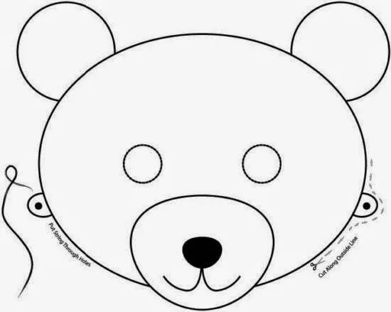 Maestra de Infantil: Caretas de animales para colorear e imprimir. Maestra de Infantil: Caretas de animales para colorear e imprimir.