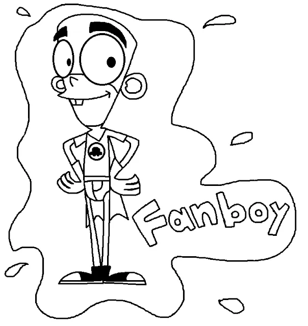 Maestra de Infantil: Fanboy y Chum Chum. Dibujos para colorear.