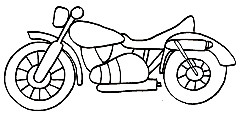 Caricaturas de motos para pintar - Imagui