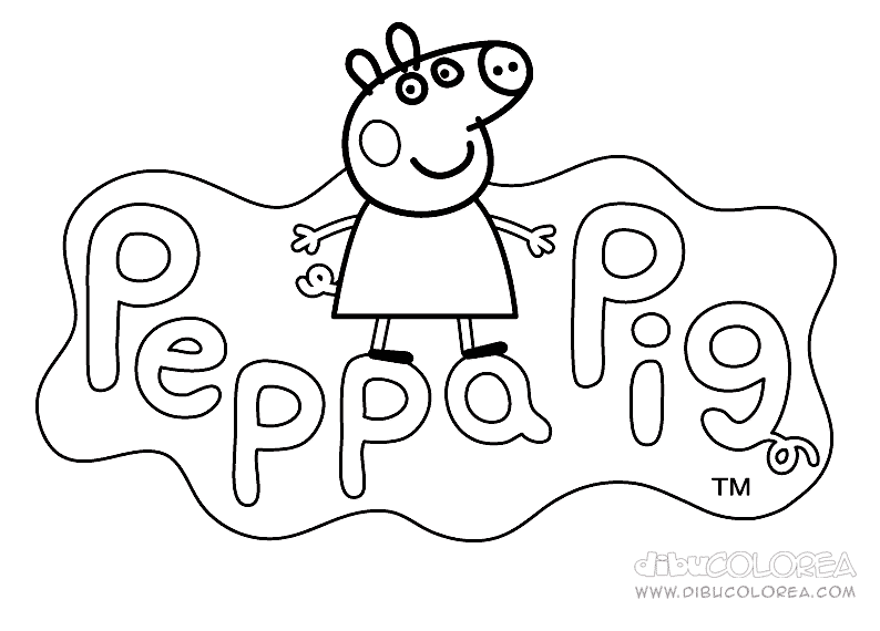 Dibujos para colorear. Maestra de Infantil y Primaria.: Peppa Pig ...