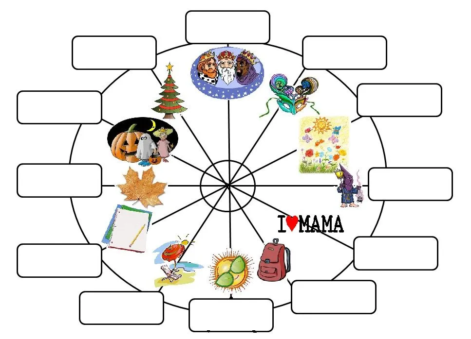 Maestra de Pedagogía Terapeutica: Días de la semana y meses del ... Maestra de Pedagogía Terapeutica: Días de la semana y meses del ...