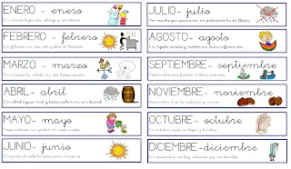 Maestra de Pedagogía Terapeutica: Días de la semana y meses del ... Maestra de Pedagogía Terapeutica: Días de la semana y meses del ...