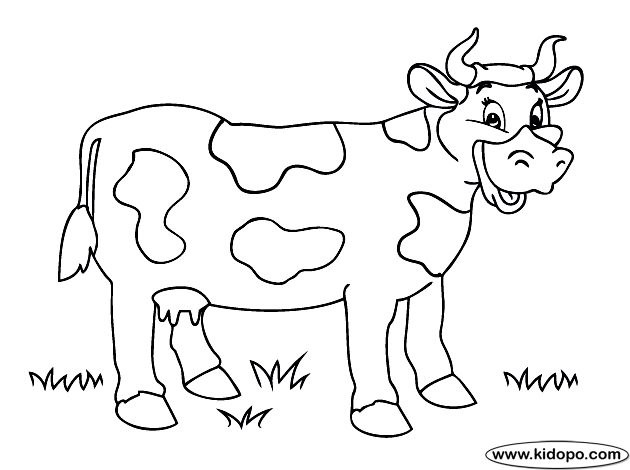 Manchas de vaca para colorear - Imagui