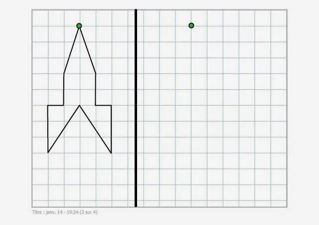 Maestra de Primaria: Realizar dibujos simétricos respecto a un eje ...