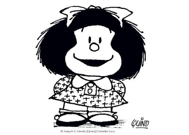MAFALDA coloring pages - Mafalda's friends