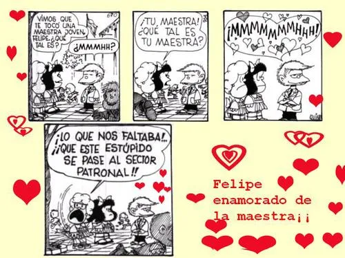 Mafalda enamorada - Imagui