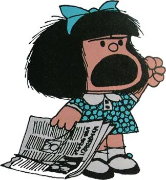 Imágenes de Mafalda en colores (click en cada una para agrandar) :