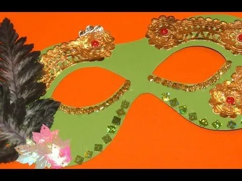 Mágico Antifaz de Hada del Bosque - DIY - Forest Fairy Mask - YouTube