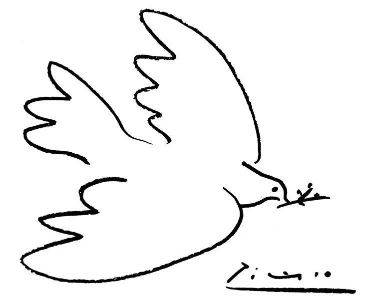 Imágenes de palomas de la paz para imprimir - Imagui