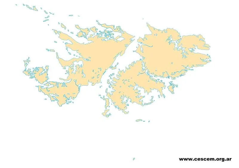 Malvinas - Geografía