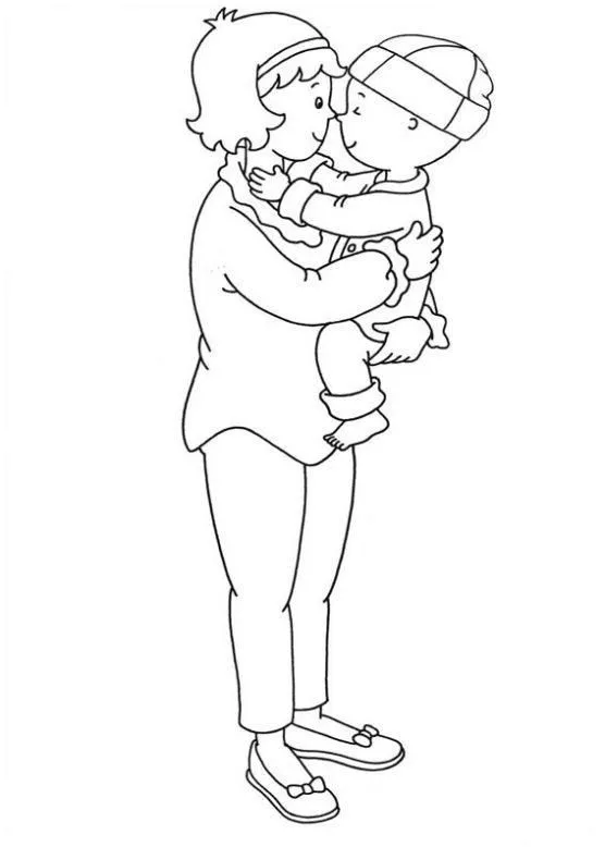 Mama cargando a un bebé caricatura - Imagui