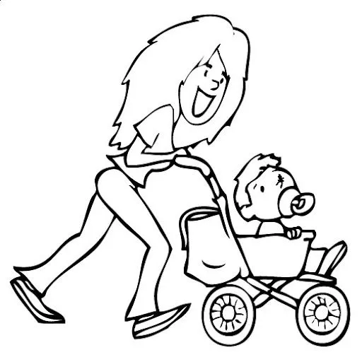 MAMA DIBUJOS PARA COLOREAR | Dibujos para colorear MAMA DIBUJOS PARA COLOREAR | Dibujos para colorear