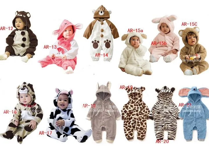 Mamelucos para bebés de animalitos - Imagui