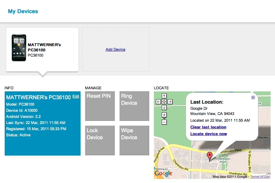 Manage my devices - Google Apps Help Manage my devices - Google Apps Help