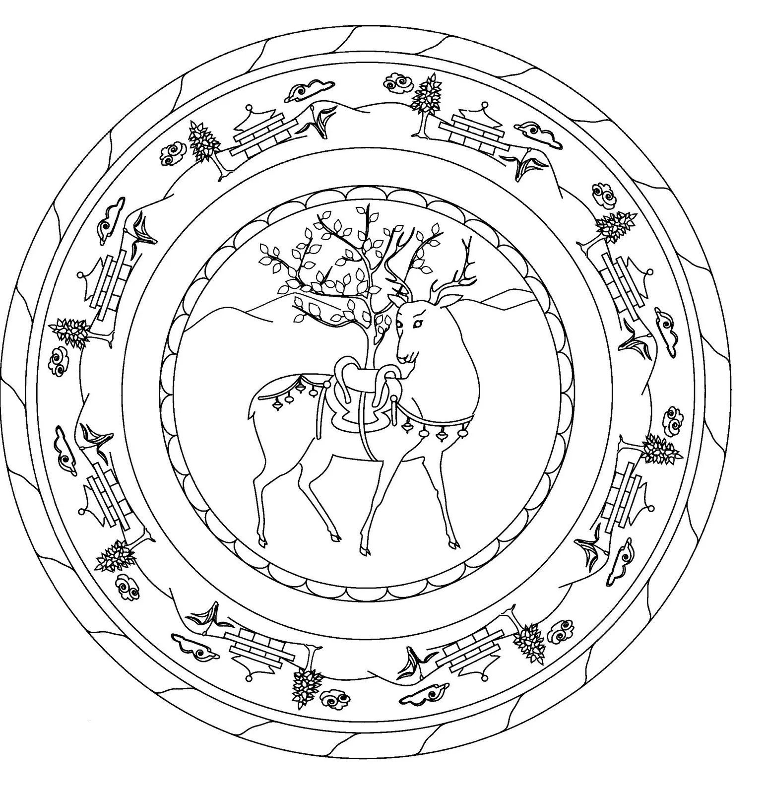 MANDALAS PARA COLOREAR: MANDALAS DE ANIMALES MANDALAS PARA COLOREAR: MANDALAS DE ANIMALES