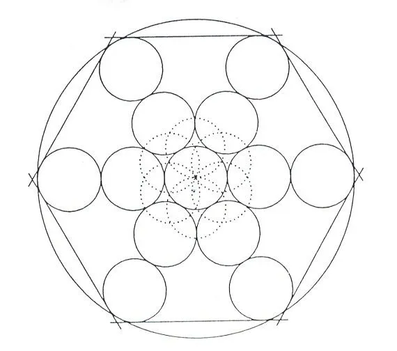 Mandalas Para Pintar: Mandala de las esferas