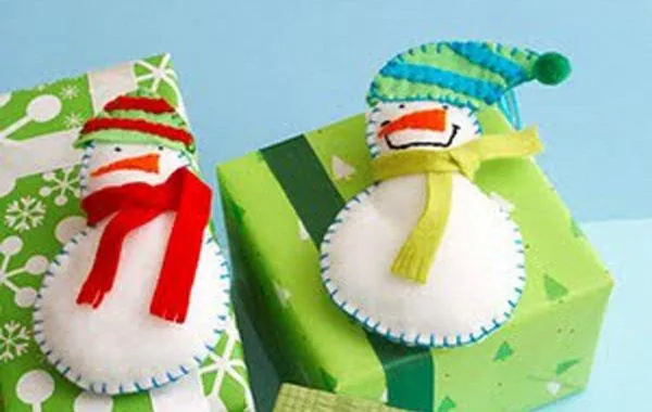 Un Manitas en casa: Un bello muñeco de nieve para navidad Un Manitas en casa: Un bello muñeco de nieve para navidad
