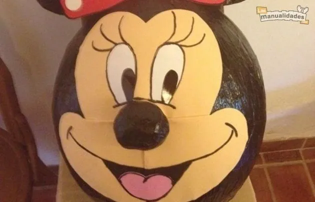 Un Manitas en casa: Piñata de Minnie Mouse
