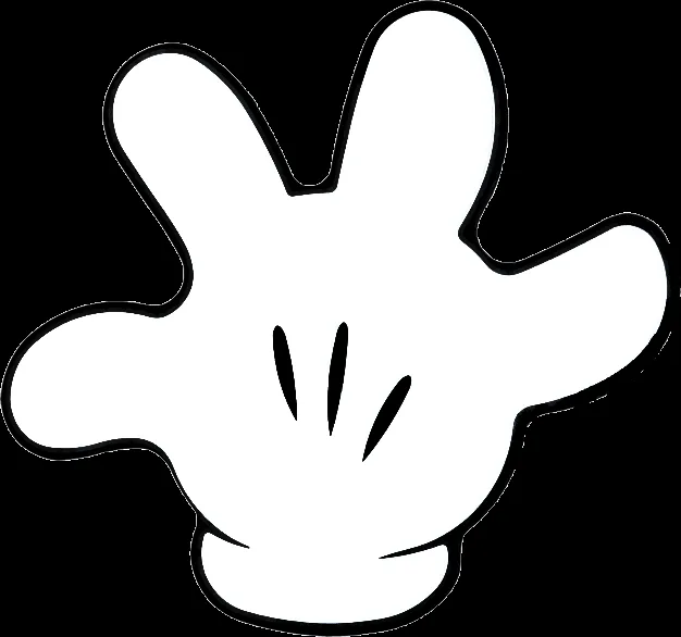 Como hacer la mano de Mickey Mouse - Imagui