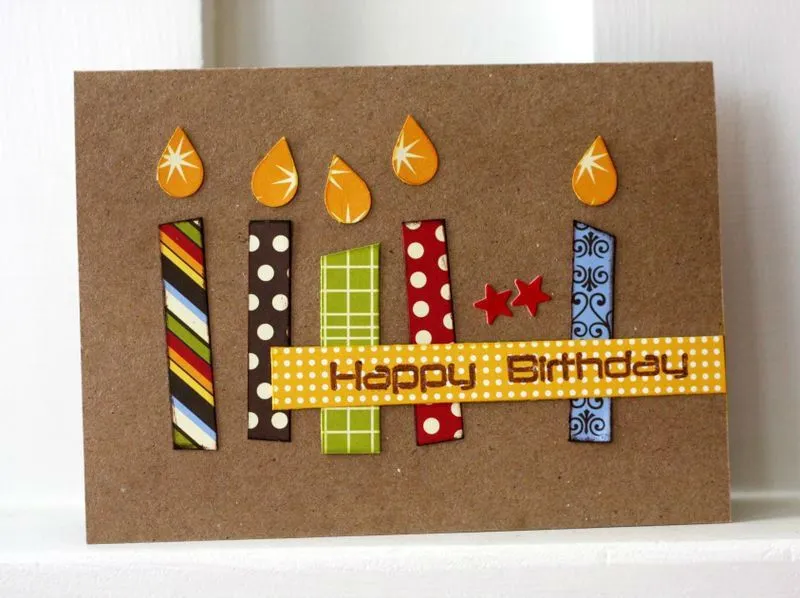 Diseños de cartas de cumpleaños hechas a mano - Imagui