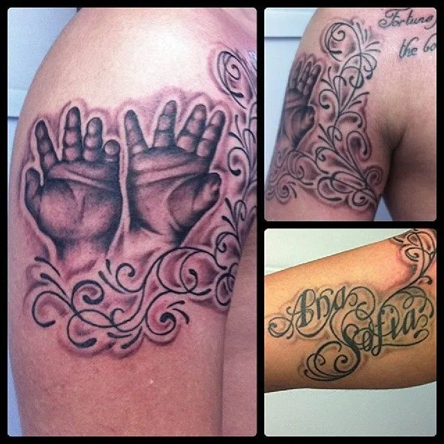Manos del bebe!!! #hands #tattoo #ta2 #tatuaje #ink #skin ...
