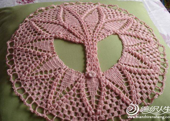 DE MIS MANOS TEJIDOS Y MAS...: Chalecos circular rosa a crochet