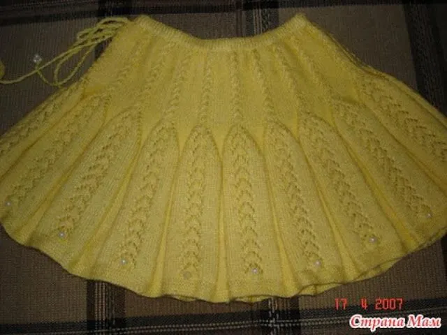 Faldas tejidas para niñas - Imagui