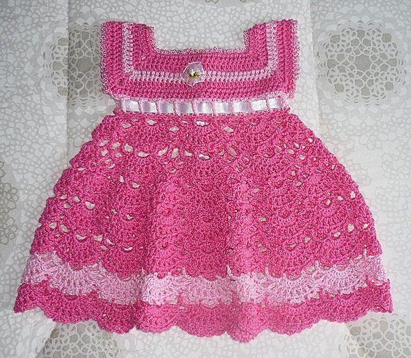 DE MIS MANOS TEJIDOS Y MAS...: Lindos vestidos para nenas a crochet