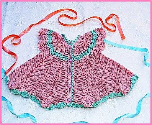 DE MIS MANOS TEJIDOS Y MAS...: Vestido para nena crochet