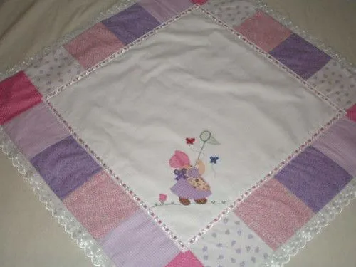 Mantas para bebé com patchwork - Imagui