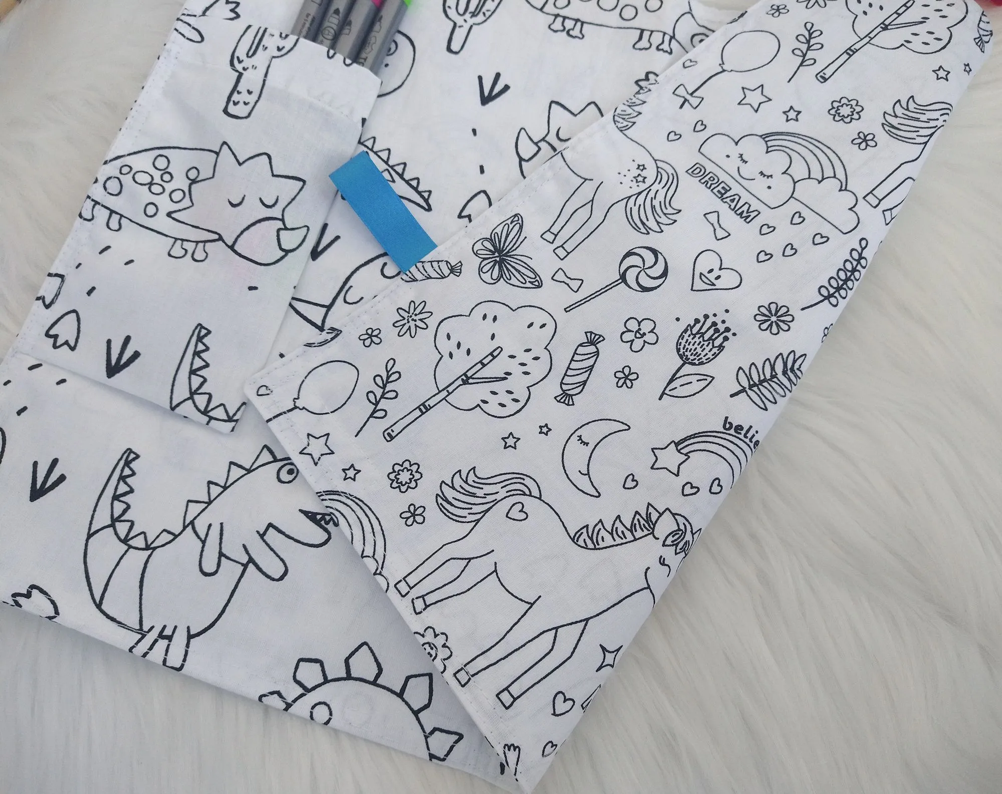 Mantel para colorear tapete de pintura lavable para niños - Etsy México