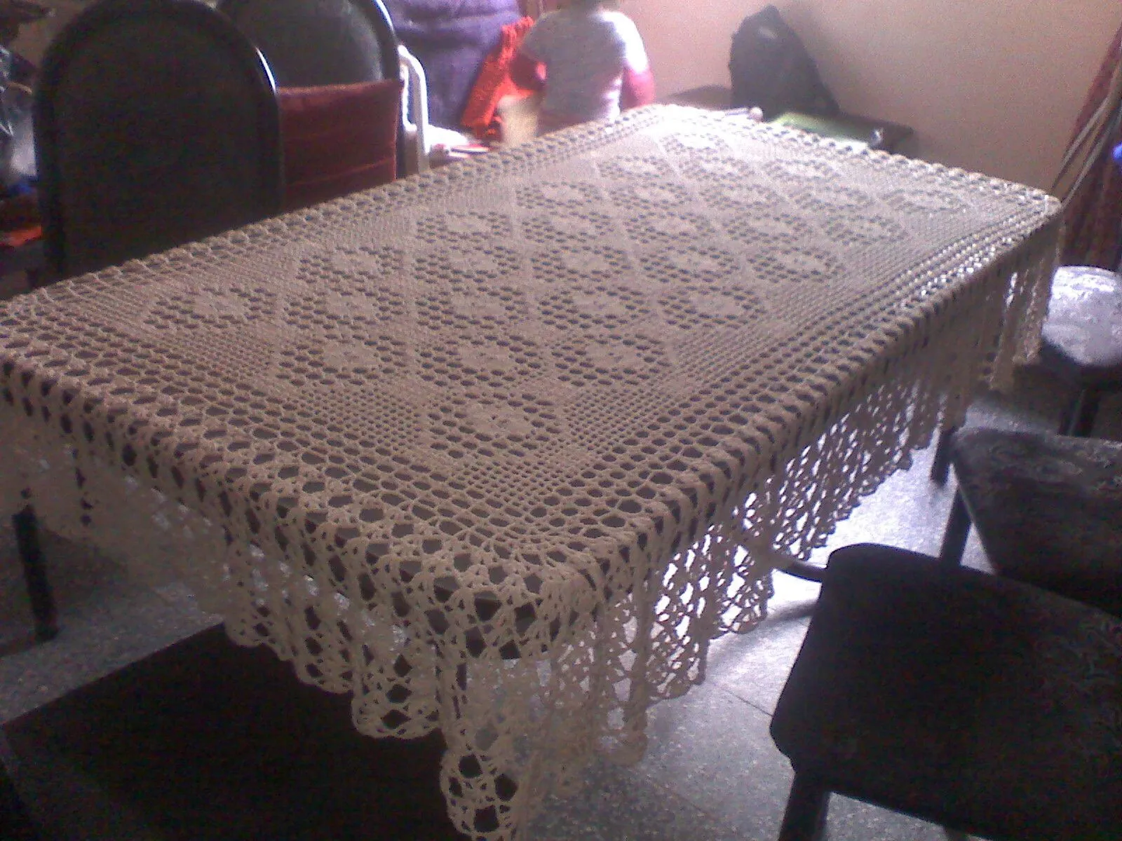 Manteles rectangulares tejidos a crochet patrones - Imagui ...