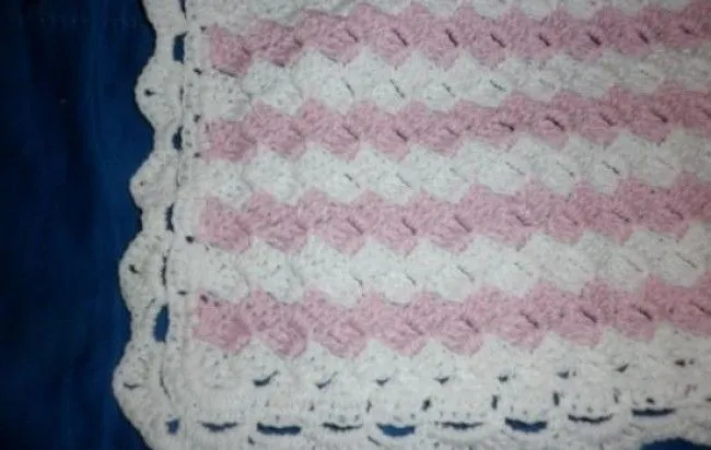 Mantillas para bebé tejidas al crochet imagui - Imagui