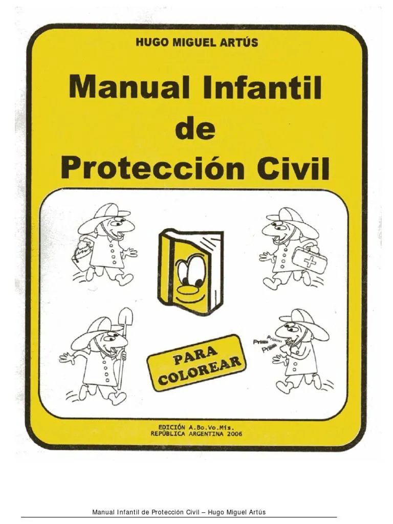 Manual Infantil de Proteccion Civil | PDF | Bombero | Primeros auxilios