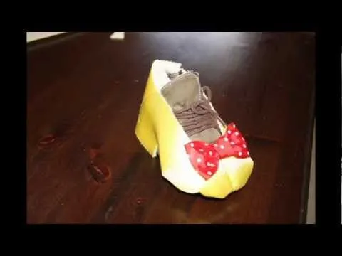 Manualidad - Tacones minie mouse disfraz tutorial - DIY - YouTube