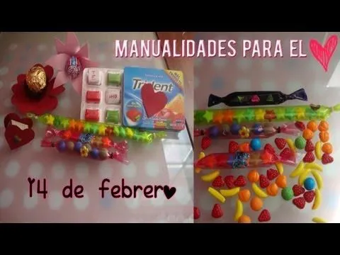 manualidades para el 14 de febrero ♥ - YouTube