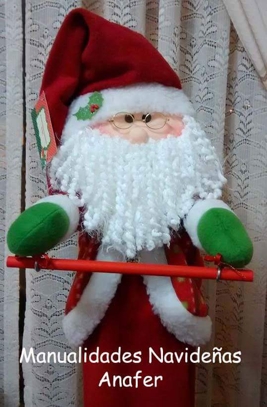 Manualidades Anafer on Twitter: "Papá Noel portarollo... http://t ...