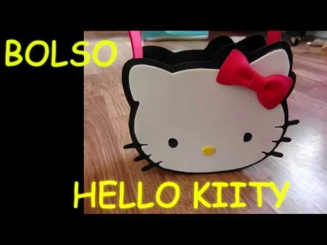 MANUALIDADES :como hacer bolso (dulcero) Hello Kitty amigo Keropi ...